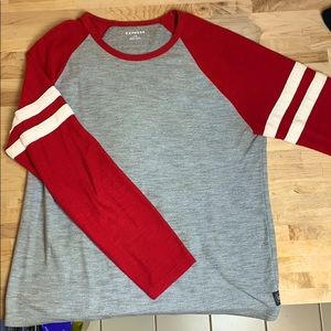 Express Thermal Long Sleeved Baseball Shirt - L